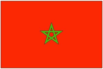 Morocco Flag Sticker