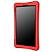 Bear Motion Silicone Case for Fire HD 8 2017 / 2018 - Anti Slip Shockproof Light Weight Kids Friendly Protective Case for Amazon All-New Fire HD 8 Tablet with Alexa (7th / 8th Gen 2017 / 2018 Model) (Red)