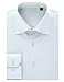 Mens Slim Fit Dress Shirt w/ Reversible Cuff (Big Size Available)
