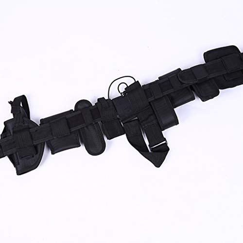 Byyong Durable Tactical Belt Equipment System Security Military Style Tactical Duty Utility Belt Multifunction Holster Police Concealed Portable Waistband