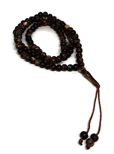 Muslim Tasbih 99 Beads AMN106 Islam Prayer dhikr Beads with Allah Muhammad Names Engraved