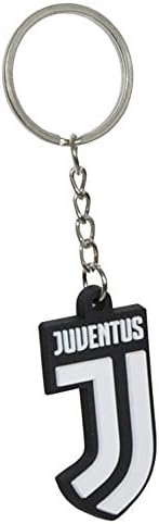 Juventus Keychain New Logo in Rubber - Official Product