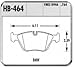 Hawk Performance HB464F.764 HPS Performance Ceramic Brake Pad