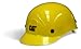 Cat CAT019630 Bump Cap – One Size, Yellow, Polyethylene Shell Protective Work Cap w/Adjustable Suspension & Chin Strap, Side Ventilation Holes