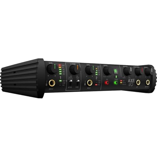 IK Multimedia AX E/A - Audio-Interface 2 Eingänge / 5 Ausgänge, Gitarrensoundformatierung, 117 dB Dynamikbereich, 3 Hz Frequenzgang, Leistungsstarke Anwendungen
