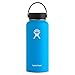 Hydro Flask Water Bottle - Stainless Steel & Vacuum Insulated - Wide Mouth with Leak Proof Flex Cap - 32 oz, Pacific