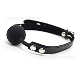 Silicone Leather Mouth Gag