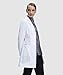 Dr. James Stylish Tailored Fit Lab Coat for Petite Women • 34 Inch Length US 4 US-18-B