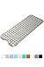 AmazerBath Bath Tub Mat, Extra Long 39 x 16 Inches Non-Slip Shower Mats with Suction Cups and Drain Holes, Bathtub Mats Bathroom Mats Machine Washable (Clear Gray)