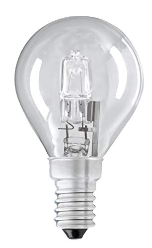 6 x 28W = 40W Equivalent SES E14 Small Screw Cap Clear Low Energy Saving Halogen Golf Ball Globe Round Lamps