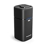 AC Outlet Portable Charger Updated RAVPower 20100mAh 65W(Max.) Built in 2-Prong AC Plug External Battery Pack Travel Charger for MacBook, Surface Pro, Dell XPS 13, iPhone X, Galaxy S8, Note 8, Pixel 2