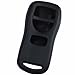 KEYGUARDZ Black Rubber Keyless Entry Remote Key Fob Skin Cover Protector