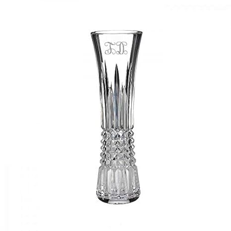 Amazon Com Waterford Lismore Diamond Bud Vase Personalized
