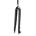 TOSEEK Carbon Fiber Front Mountain Bike Road Bike Fork Bicycle Forks Black