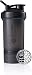 Blender Bottle 500209 ProStak System with 450ml Bottle and Twist n' Lock Storage, 22oz, Black primary