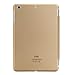 BESDATA Ultra Thin Magnetic Smart Cover [Wake/Sleep Function] & Translucent Back Case for Apple 1st Gen Generation iPad Mini + Screen Protector + Cleaning Cloth + Stylus (Gold)