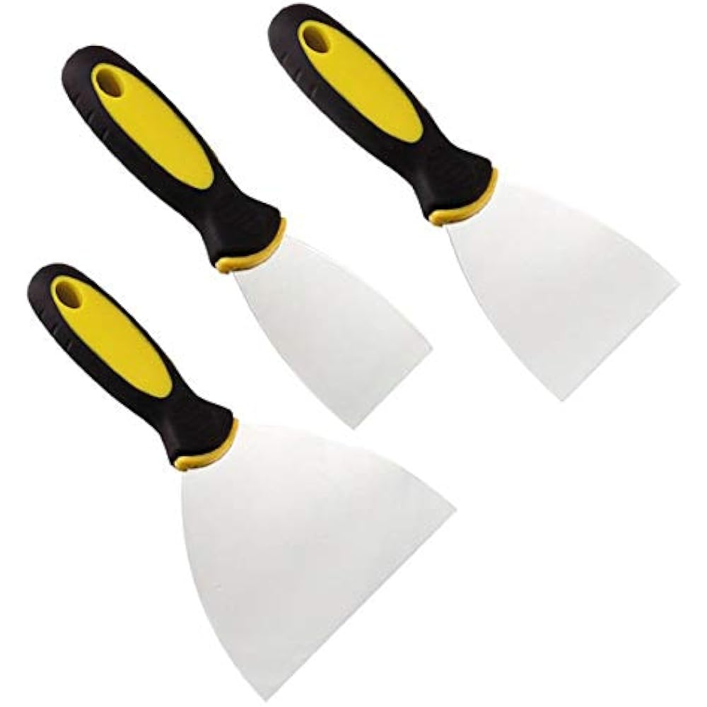 Putty Knife Set 3Pack, 2 Inch 5 Drywall Taping Knives Sheetrock