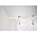 Yihai Shower Curtain Tension Rod, 36-60 Inch, Iron and PE coated