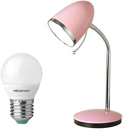 pale pink desk lamp