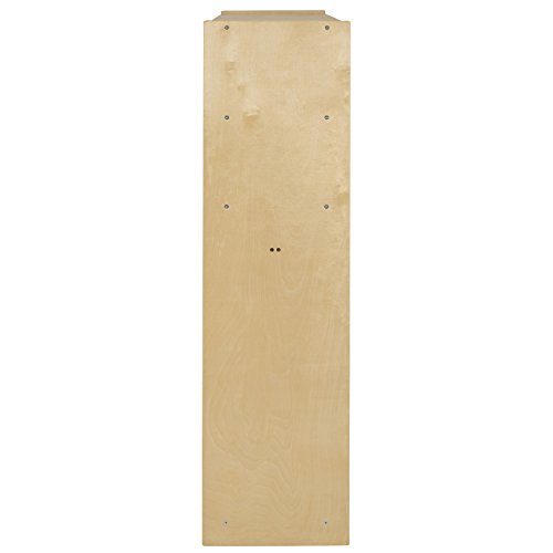 ECR4Kids Birch 8-Section Slim-Fit School Coat Locker with Hooks and Storage for Kids, 48" Wide - Thumbnail 5