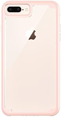 iPhone 8 Plus case,iPhone 7 Plus Case PSRAT Transparent Clear Slim Protective Case,Scratch Resistant Dual Layer Hybrid Soft TPU+Hard Bumper Frame Protective Cover For apple iPhone8 Plus/iPhone7 plus