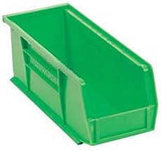 Akro-Mils Akrobins - 4-1/8 X10-7/8 X4" - Green - Green - Lot of 12