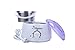 Wax Warmer Melting Pot Electric Hot Wax Heater for Facial Hair Removal Total Body Brazilian Waxing Salon or Self-waxing Portable Plug in Full Size Single Paraffin Can and All Types of Hair Removal Wax