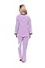 Women's Long Sleeve Pajama Set - Button Up Sleepwear by Texere (Eco Nirvana, Orchid, Small) Unique Gifts for Bridal Shower WB0005-ORC-S