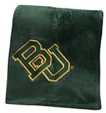 NCAA Baylor Bears Embroidered Coral Fleece Throw Blanket, 50 x 70-Inch