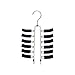 Richards Homewares Friction Tie Rack and Scarf Hanger - Non-slip - Set of 1