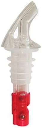 Measured Liquor, Wine Pour Spouts for Half Gallon & 1.75 Liter Bottle Pourer - Auto-Measuring 1.5 oz (45 mL) Cork 27mm 6-pack