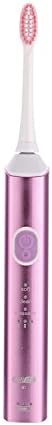 LLZDDYS Electric Toothbrush/Teeth/Protect/Environmental Protection/Automatic/Intelligent/Electric Toothbrush/Adult/Acoustic/Vibration/Automatic/Home/Soft/White/Mouthguard/Charge Type,Pink