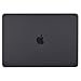 UESWILL Smooth Matte Hard Shell Case Cover Compatible with 2018 2019 MacBook Air 13 inch Retina Display & Touch ID & USB-C (Model A1932) + Microfibre Cleaning Cloth, Black