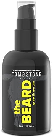 Tombstone The Beard Growth Enhancing Serum - Grow Richer, Fuller, Longer Looking and Softer Facial Hair - Best for Beard Care Products