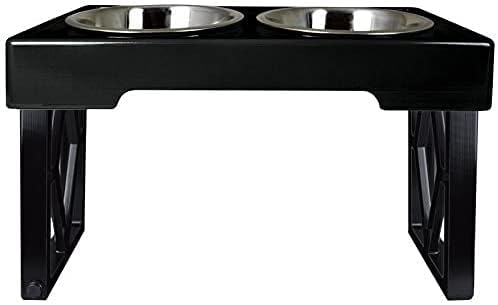Pet Zone Designer Diner ADJUSTABLE Elevated Dog Bowls