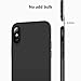 TORRAS Only for iPhone X Case 2017, Slim Fit Thin Soft TPU Anti-Scratch Protective Case Cover with Easy Grip Compatible with iPhone X (2017) - Black