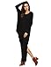 Verdusa Women's Boho Casual Loose Short Sleeve Long Maxi Shift Dress