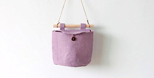 Super UD Wall Door Cloth Colorful Hanging Storage Bags Home Organizers (Purple)
