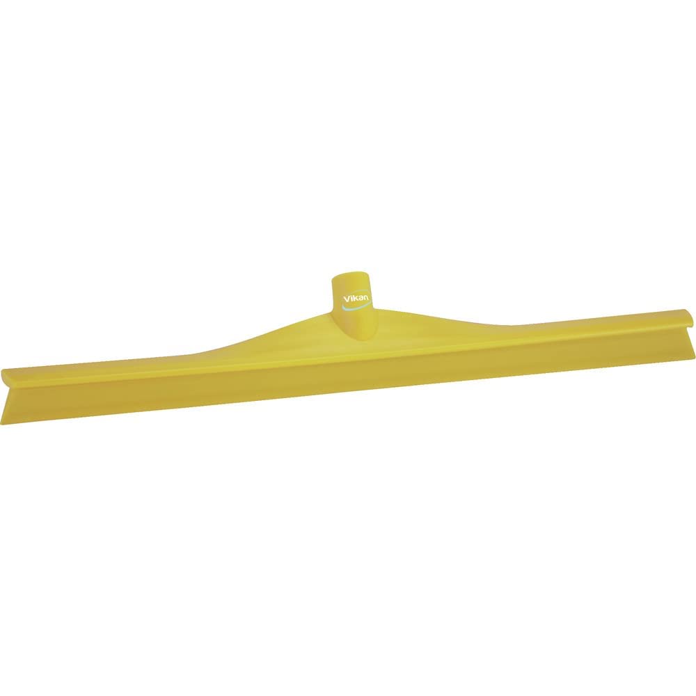 Vikan 71606 Ultra Hygiene Squeegee, Yellow, 600mm Length, 80mm Width, 95mm Height