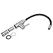 HOMEIDEAS Faucet Connector Braided Stainless Steel Supply Hose 3/8