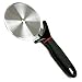 Norpro 111 Grip-Ez Pizza Wheel Stainless Steel, Black