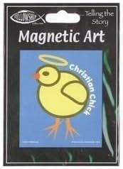 TM Bishop - Christian Yellow Chick - Magnet