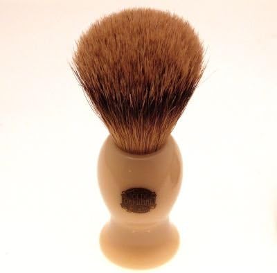 Progress Vulfix660S Large Super Badger shaving brush, Ivory colour