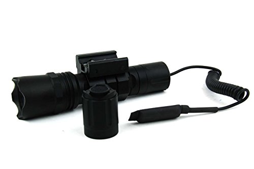 TacFire Tactical Heavy Duty Strobe 220 Lumen Rifle/Shotgun Cree LED Flashlight