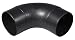 POWERTEC 70105 4" Elbow Dust Hose Connector