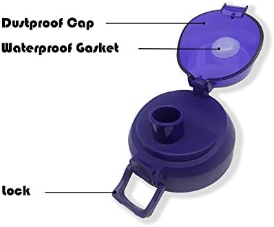 Clear water bottle with a straw and open cap, worth $18.79 as of August 9, 2023.