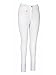 TuffRider Women's Ribb Knee Patch Breeches (Regular), White, 24