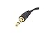 chenyang CY Black 3.5mm Stereo Male to Double 3.5mm Female Audio Headphone Y Splitter Cable with Volume Switch