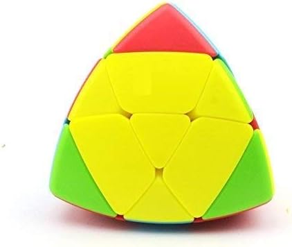 Toy Arena Presents All in one Trendy High Stability Speed and Smooth Triangle Pyramoephinx 3x3 Stickerless Magic Puzzle Rubiks Cube (mastermorphinx Cube)