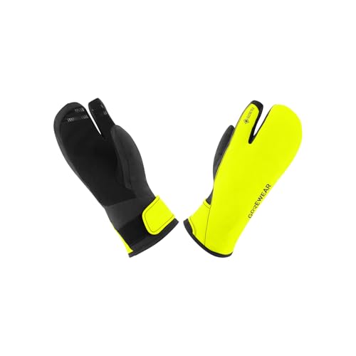GOREWEAR Gants Trigger Isoles Unisexe Gore-TEX, Gants dhiver Impermeables avec Design Trigger, Coupe Preformee